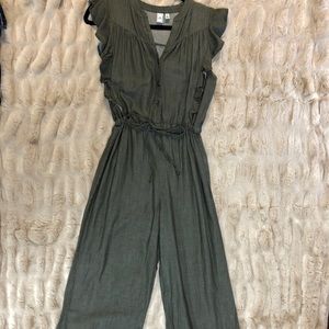 Army Green Romper